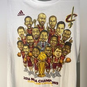 NBA Cleveland Cavaliers 2016 Championship T-Shirt by adidas